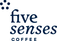 five senses coffee logo